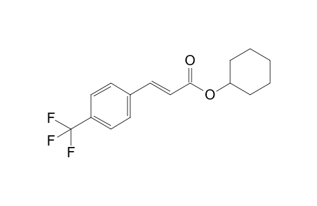 (E)-Cyclohexyl 3-(4-(trifluoromethyl)phenyl)acrylate