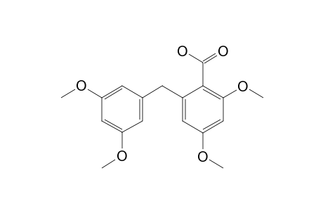 2,4-DIMETHOXY-6-(3,5-DIMETHOXYPHENYL)-METHYL)-BENZOIC-ACID