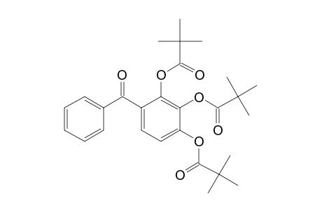 2,3,4-Trihydroxybenzophenone, tris(trimethylacetate)