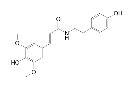 N-trans-Sinapoyltyramine