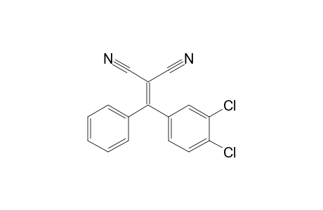 (3,4-dichloro-alpha-phenylbenzylidene)malononitrile