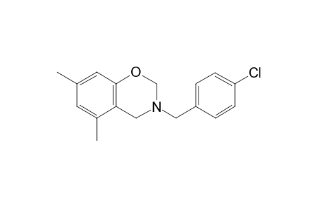 3-(4-Chlorobenzyl)-5,7-dimethyl-2,4-dihydro-1,3-benzoxazine