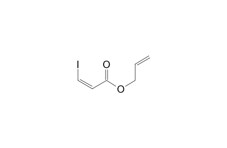 (Z)-3-iodo-2-propenoic acid prop-2-enyl ester