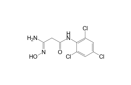 Propanamide, 3-amino-3-(hydroxyimino)-N-(2,4,6-trichlorophenyl)-