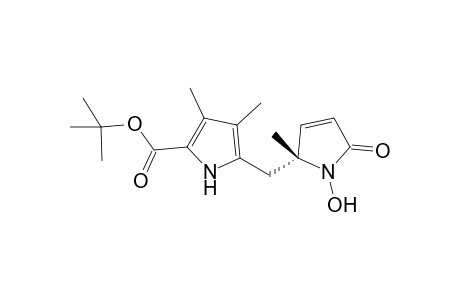 (+/-)-TERT.-BUTYL-1,4,5,10-TETRAHYDRO-10-HYDROXY-4,7,8-TRIMETHYL-1-OXO-11H-DIPYRRIN-9-CARBOXYLATE
