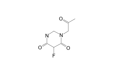 Pyrimidine-4,6-dione, 5-fluoro-1-(2-oxopropyl)-dihydro-