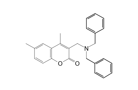 3-[(dibenzylamino)methyl]-4,6-dimethylcoumarin