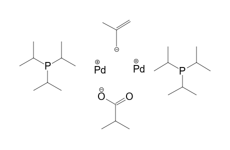 Mu-Isobutyrato-Mu-(2-methylally)-bis(triisopropylhosphan)dipalladium(I)