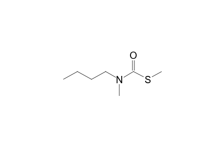 N-butyl-N-methyl-thiocarbamic acid S-methyl ester