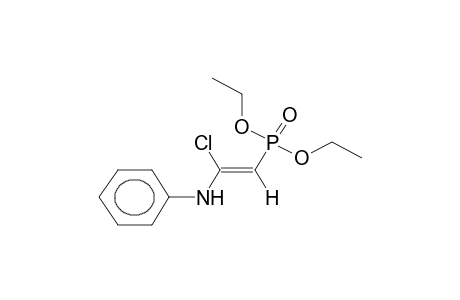 (Z)-1-ANILINO-1-CHLORO-2-DIETHOXYPHOSPHORYLETHENE