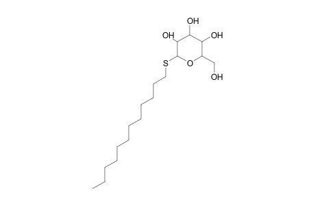 alpha,beta-D-GLUCOPYRANOSIDE, 1-THIODODECYL-