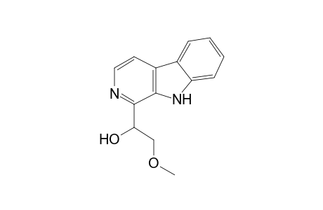 (+/-)-ARENARINE-B;1-(2-METHOXY-1-HYDROXYETHYL)-9H-PYRIDO-[3,4-B]-INDOLE
