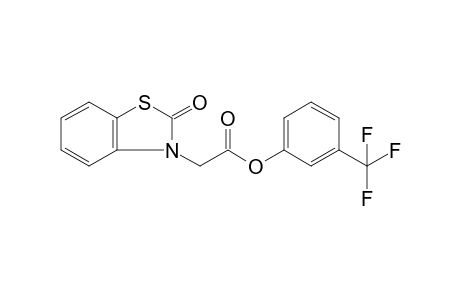 3-(trifluoromethyl)phenyl (2-oxo-1,3-benzothiazol-3(2H)-yl)acetate