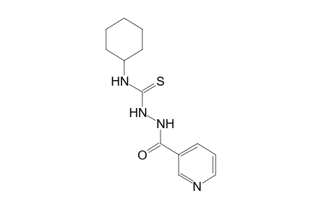 4-cyclohexyl-1-nicotinoyl-3-thiosemicarbazide