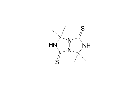 3,3,7,7-tetramethyltetrahydro-1H,5H-[1,2,4]triazolo[1,2-a][1,2,4]triazole-1,5-dithione