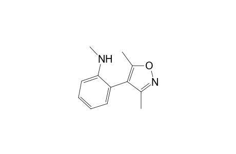 2-(3,5-dimethylisoxazol-4-yl)-N-methylaniline