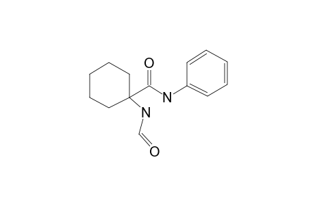 N-Phenyl-1-formamidocyclohexane-1-carboxamide