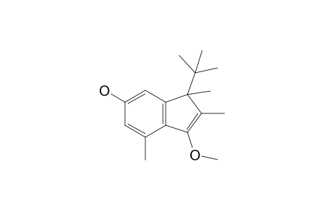 1-Methoxy-2,3,7-trimethyl-3-t-butylinden-5-ol