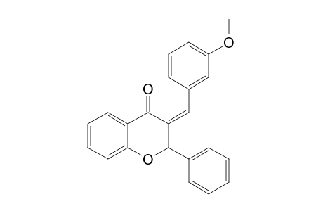 (E)-3-(3'-METHOXYPHENYLIDENE)-FLAVANONE