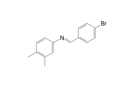 N-(4-bromobenzylidene)-3,4-dimethylaniline