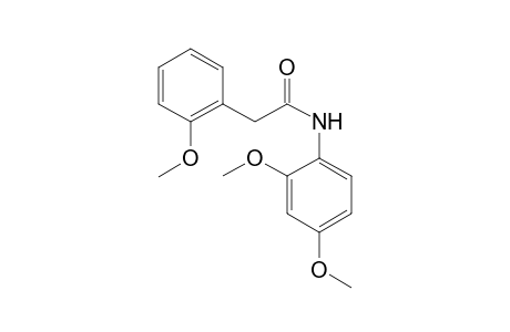 N-(2,4-dimethoxyphenyl)-2-(2-methoxyphenyl)acetamide