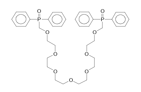 HEXAETHENEGLYCOL, BIS(DIPHENYLPHOSPHINYLMETHYL) ESTER