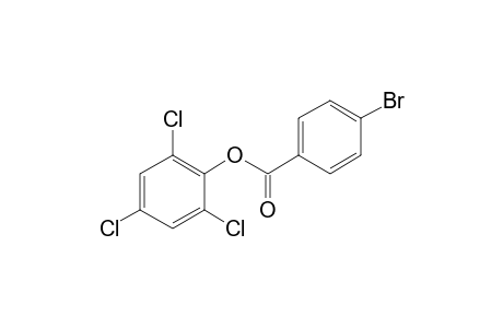 4-Bromobenzoic acid, 2,4,6-trichlorophenyl ester