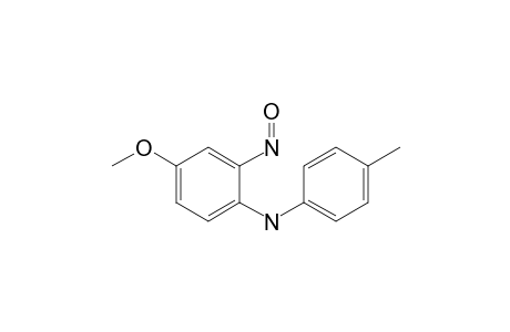 N-[p-Methylphenyl]-2-nitroso-4-methoxyaniline