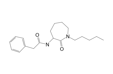 N-(2-oxo-1-Pentylazepan-3-yl)-2-phenylacetamide