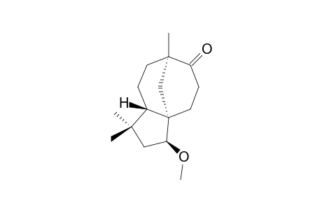 2.beta.-Methoxy-Clovan-9-one