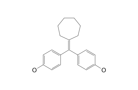 bis(p-Hydroxyphenyl)-methylenecycloheptane