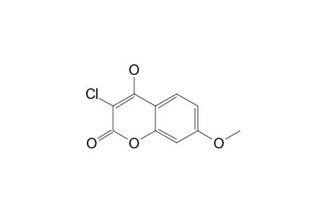 3-CHLOR-4-HYDROXY-7-METHOXYCOUMARIN