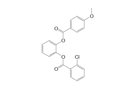 1,2-Benzenediol, o-(4-methoxybenzoyl)-o'-(2-chlorobenzoyl)-