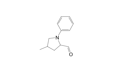 N-phenyl-4-methylpyrrolidine-2-carbaldehyde