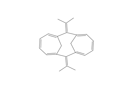 Anti-7,14-dihydro-7,14-bis(2-propylidene)-1,6:8,13-bismethano(14)annulene