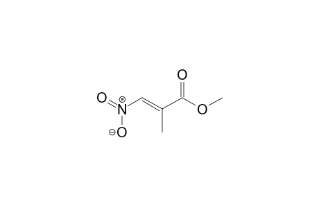 Acrylic acid, 2-methyl-3-nitro-, methyl ester