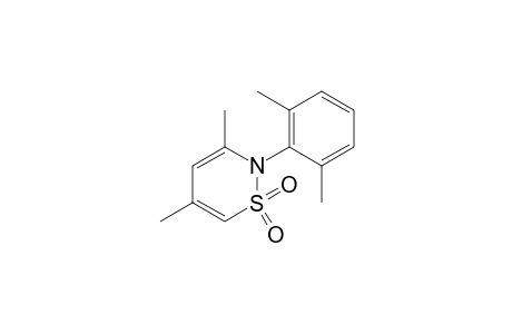 3,5-dimethyl-1-(2,6-xylyl)-2H-1,2-thiazine, 1,1-dioxide