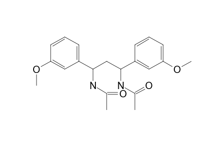 Meso-1,3-diacetamino-1,3-bis-(3-methoxyphenyl)propane