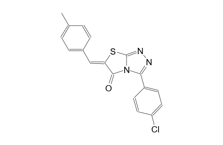 (6Z)-3-(4-chlorophenyl)-6-(4-methylbenzylidene)[1,3]thiazolo[2,3-c][1,2,4]triazol-5(6H)-one