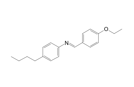p-butyl-N-(p-ethoxybenzylidene)aniline