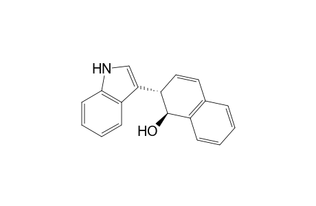 (1S,2S)-2-(1H-indol-3-yl)- 1-hydroxy-1,2-dihydronaphthalene