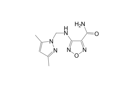 4-{[(3,5-dimethyl-1H-pyrazol-1-yl)methyl]amino}-1,2,5-oxadiazole-3-carboxamide