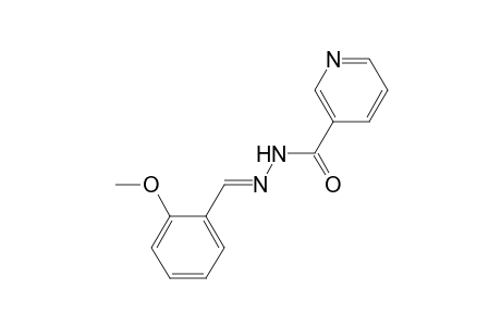 N'-[(E)-(2-methoxyphenyl)methylidene]nicotinohydrazide