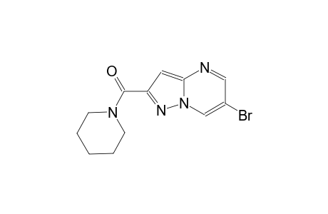 6-bromo-2-(1-piperidinylcarbonyl)pyrazolo[1,5-a]pyrimidine