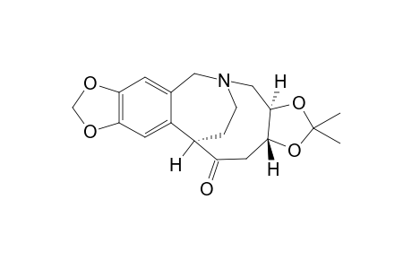 (1R,14R,18R)-16,16-Dimethyl-5,7,15,17-tetraoxa-12-azapentacyclo[10.8.2.0(2,10).0(4,8).0(14,18)]docosa-2,4(8),9-trien-20-one