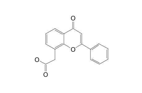 Flavone acetic acid