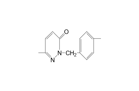 6-methyl-2-(p-methylbenzyl)-3(2H)-pyridazinone