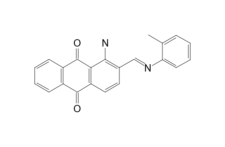 1-Amino-2-(o-tolylimino-methyl)-anthraquinone