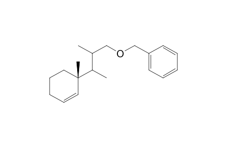 Benzyl-2-Methyl-3-((1S)-1-methyl-2-cyclohexenyl)butyl Ether