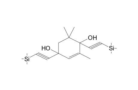 2,6,6-Trimethyl-1,4-bis-trimethylsilylethynylcyclohex-2-ene-1,4-diol